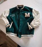 Collegejas baseball jas donkergroen H&M maat S oversized, Ophalen of Verzenden, Gedragen, Groen