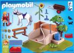 Playmobil: paarden wasplaats en 3 complete paardenboxen, Ophalen of Verzenden, Zo goed als nieuw, Complete set