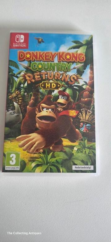 Donkey Kong Country Returns HD beschikbaar voor biedingen