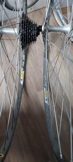 Diverse vintage race fiets wielen, Campagnolo en Shimano, Fietsen en Brommers, Fietsonderdelen, Ophalen, Gebruikt, Racefiets, Wiel