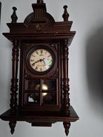 Wandklok 50x25+/-op batterij, Antiek en Kunst, Antiek | Klokken, Ophalen of Verzenden