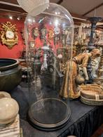 Antieke glazen stolp 70 h. 27 b. €245, Antiek en Kunst, Ophalen