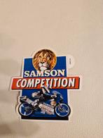 Samson Competition Sticker, Ophalen of Verzenden, Gebruikt, Sport, Speldje of Pin