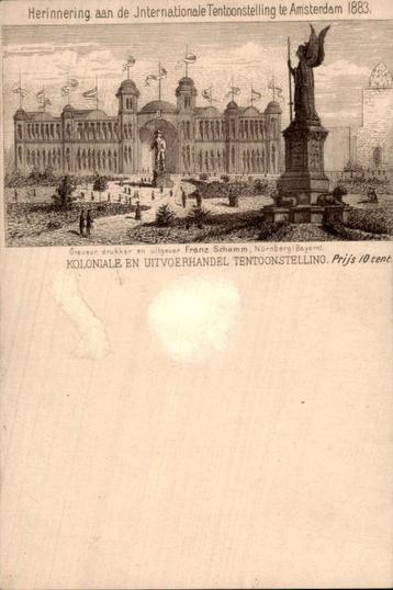 Amsterdam - Internationale Tentoonstelling 1883 beschikbaar voor biedingen
