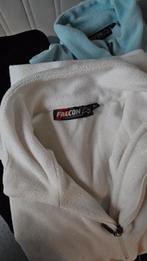 3 Falcon Fleece Pully's - Wit, Zwart, Lichtblauw, Ophalen of Verzenden, Zo goed als nieuw