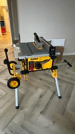 Tafelzaag DeWalt DWE7485 + onderstel DE7400, Doe-het-zelf en Verbouw, Ophalen, 70 mm of meer, Overige typen, Nieuw