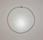 Ketting Parels zilveren slotje, Verzenden, Nieuw, Overige kleuren, Overige materialen