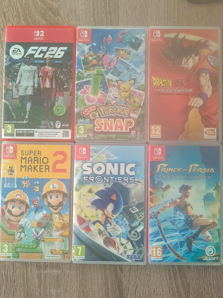 Nintendo Switch Games - Diverse Collectie!, Spelcomputers en Games, Games | Nintendo Switch, Gebruikt, Avontuur en Actie, 1 speler