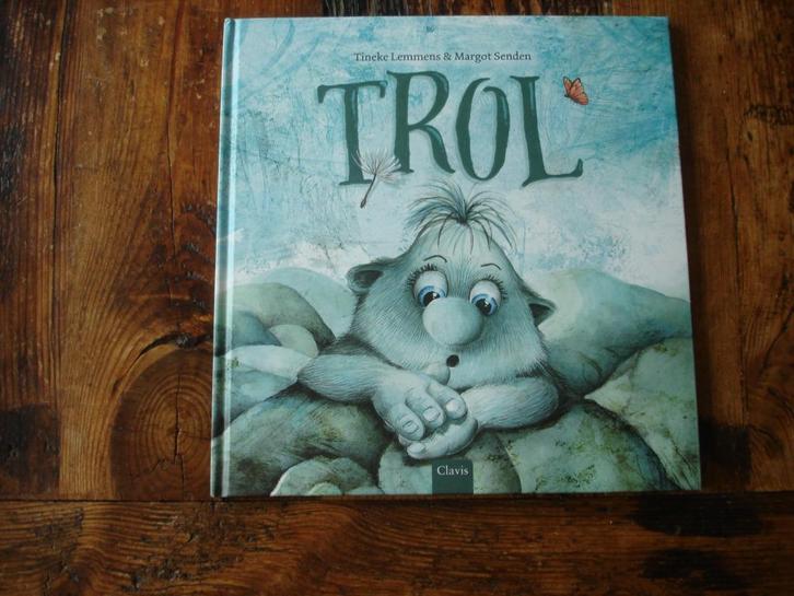 kleuter.07(660) trol; gesigneerd door en tineke lemmens en, Boeken, Kinderboeken | Kleuters, Zo goed als nieuw, Fictie algemeen