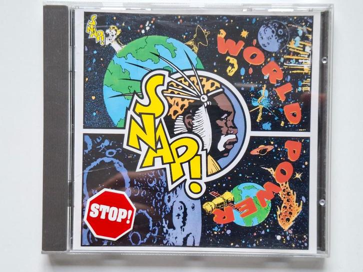 Snap! World Power 1990 Album Logic Records Eurohouse Dance, Cd's en Dvd's, Cd's | Dance en House, Gebruikt, Techno of Trance, Ophalen of Verzenden