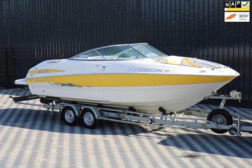 Maxum 2400 SR3 6.2MPI Mercury 1ste Eigenaar NL-Boot !, Auto's, Overige Auto's, Bedrijf, Te koop, Lederen bekleding, Benzine, Overige carrosserieën