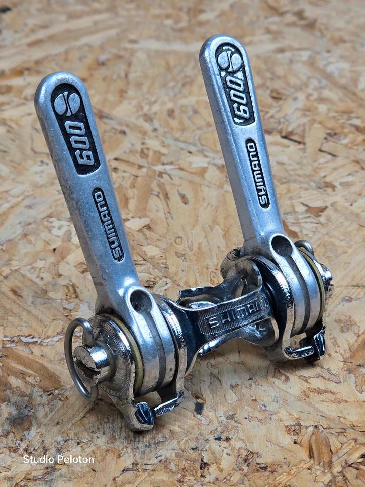 Shimano 600 EX buisverstellers frictie klem vintage, Sport en Fitness, Wielrennen, Gebruikt, Overige typen, Ophalen of Verzenden