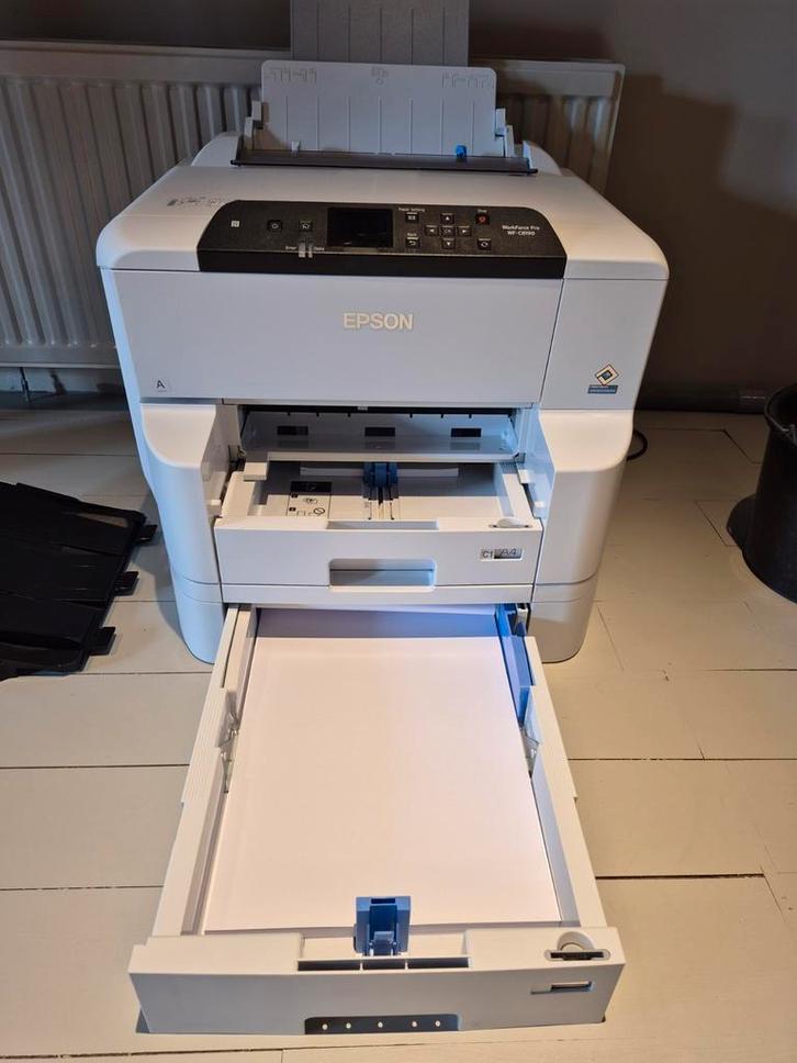 Epson Printer - Workforce Pro WF-C8190 (a3 en a4), Computers en Software, Printers, Zo goed als nieuw, All-in-one, Inkjetprinter