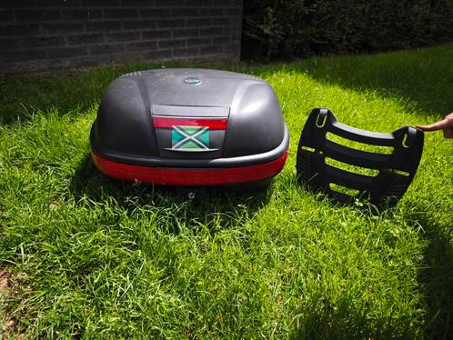 Givi monokey topkoffer met montageplaat, Motoren, Accessoires | Koffers en Tassen, Gebruikt, Ophalen