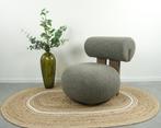 Norr11 Hippo Loungestoel ,design fauteuil, loungestoel groen, Hout, Gebruikt, Minder dan 75 cm, Ophalen of Verzenden