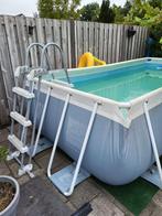 Intex Zwembad 400x200x100, Ophalen, Gebruikt, Opzetzwembad, 200 tot 400 cm