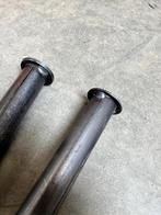 Partij zwarte koppelingen voor 34mm steiger buis, Gebruikt, Overige typen, Onbekend, Ophalen of Verzenden