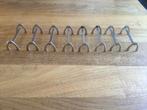 8 vintage messenleggers - Gero, model 80 - RVS, Ophalen of Verzenden