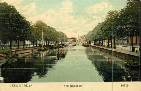 (381-059-031) Leeuwarden Willemskade, Verzamelen, Ansichtkaarten | Nederland, Friesland, Verzenden