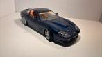 Ferrari 550 Maranello bleu Maisto 1.18, Hobby en Vrije tijd, Modelauto's | 1:18, Maisto, ., Ophalen of Verzenden, Zo goed als nieuw