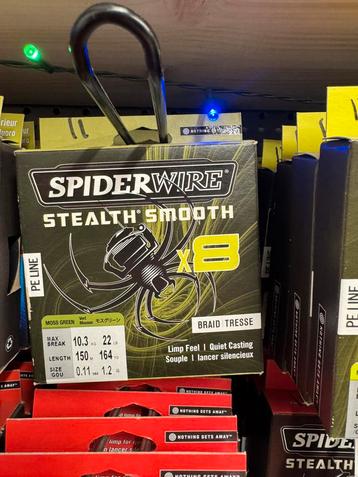 super stunt spiderwire 8 - braid 150 en 300m rollen ! beschikbaar voor biedingen