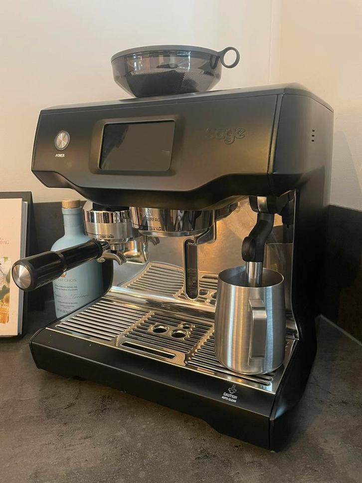 Sage Oracle touch black, Witgoed en Apparatuur, Koffiezetapparaten, Zo goed als nieuw, Espresso apparaat, 10 kopjes of meer, Ophalen of Verzenden