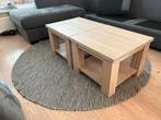 Eikenhouten salontafels, Huis en Inrichting, Tafels | Salontafels, Ophalen, 50 tot 100 cm, 50 tot 100 cm, Zo goed als nieuw
