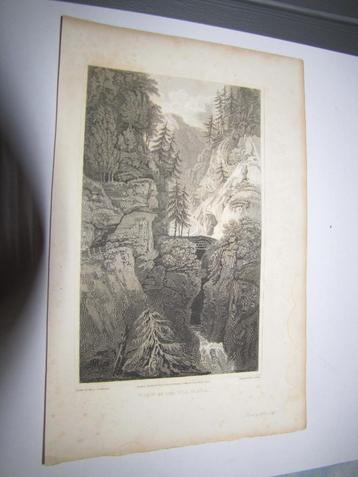 Gravures  van Schotland door William Beattie M.D. beschikbaar voor biedingen