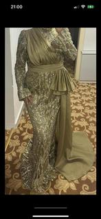 Gala jurk, Ophalen, Galajurk, Blauw, Maat 42/44 (L)