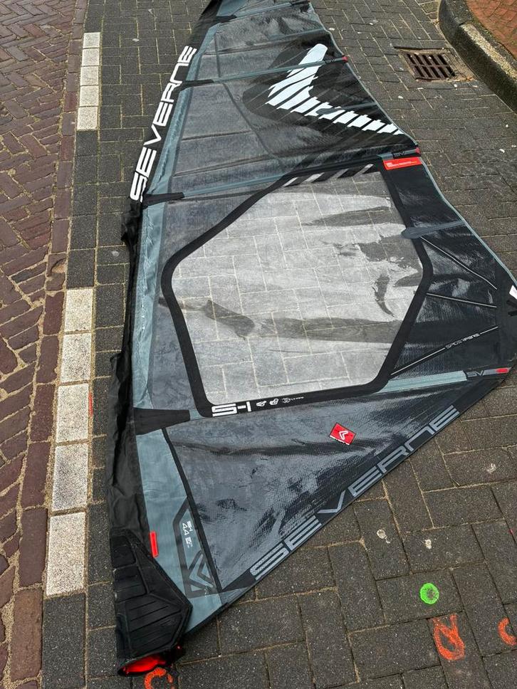 Severne zeilen en rdm masten, Watersport en Boten, Windsurfen, Zo goed als nieuw, Zeil, 7 m² of meer, Ophalen