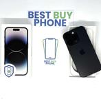 iPhone 14 Pro 128G zwart /licht gebruikt /91% batt /garantie, Apple, Zwart, Zonder simlock, Zonder abonnement