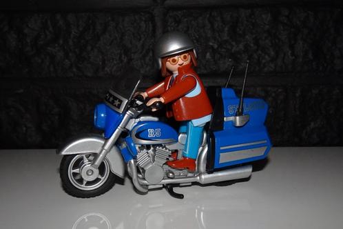07 -  Motor Harley Davidson 5114, Kinderen en Baby's, Speelgoed | Playmobil, Gebruikt, Ophalen of Verzenden
