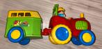 Speelgoed Tractor met Paardentrailer - Geluid & Muziek, Ophalen, Gebruikt, Jongen of Meisje
