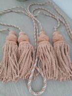 4 vintage gordijn flossen, Huis en Inrichting, Ophalen of Verzenden, Zo goed als nieuw