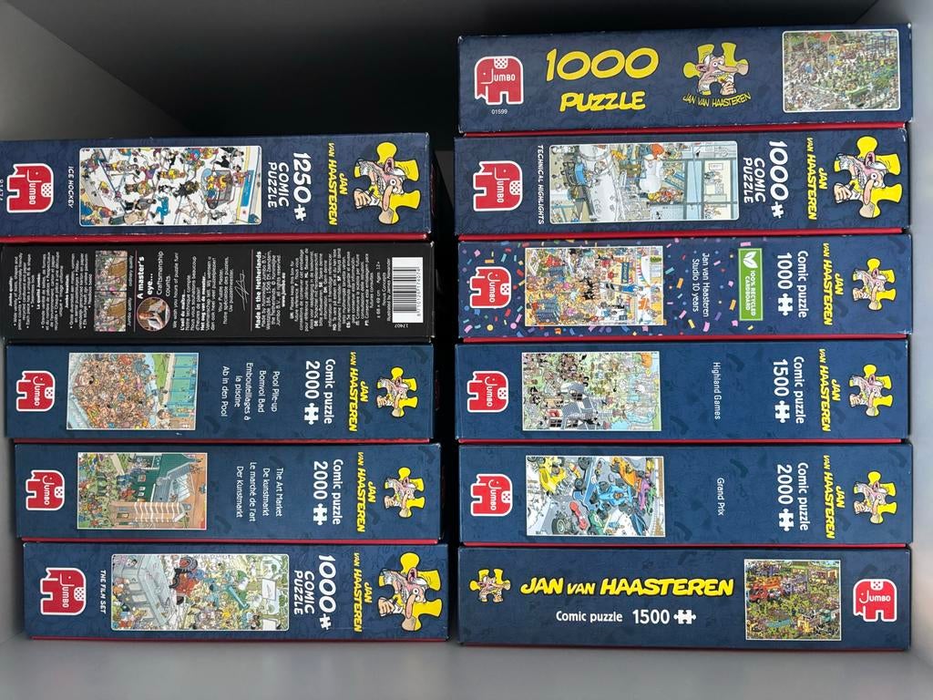 Jan van Haasteren puzzels, Verzamelen, Ophalen, Zo goed als nieuw