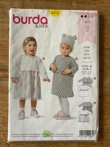 Burda kids naaipatroon kledingpatroon 9313 (maat 62 - 92) beschikbaar voor biedingen