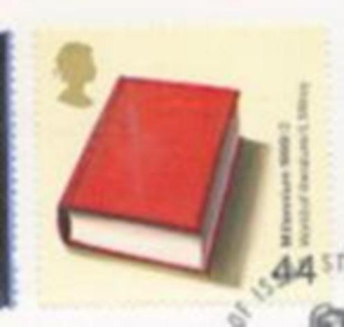 ENGELAND rondstempel 44p, Postzegels en Munten, Postzegels | Europa | UK, Gestempeld, Verzenden