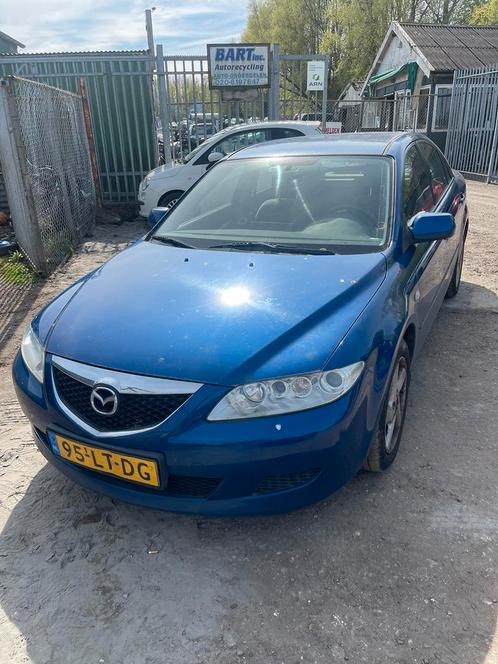 Mazda 6 1.8 Sport Exclusive 2003 Blauw apk 1/2025 KM159.958, Auto's, Mazda, Particulier, ABS, Airbags, Airconditioning, Boordcomputer