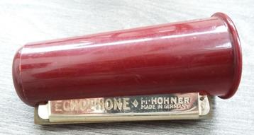 Om 1950 Bakeliet Echophone Mondharmonica Merk Hohner beschikbaar voor biedingen