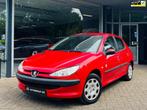 Peugeot 206 1.1 X-Design 1-Jaar Apk, Voorwielaandrijving, Stof, Gebruikt, Zwart