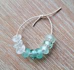 9 x handgemaakte kraal van gerecycled glas, past op pandora, Hobby en Vrije tijd, Kralen en Sieraden maken, Verzenden, Nieuw, Kraal