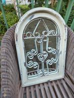 Brocante spiegel met luiken, Huis en Inrichting, Ophalen, Overige vormen, Minder dan 50 cm, Minder dan 100 cm