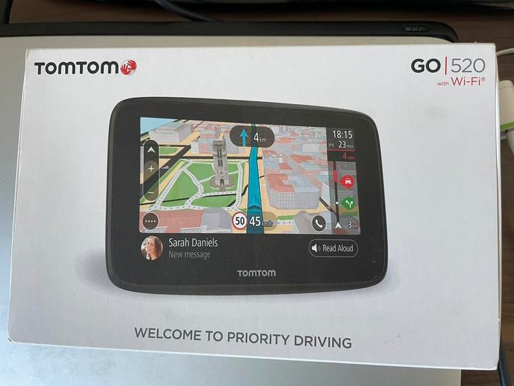 TomTom GO 520 wereld navigatie te huur, Auto diversen, Autonavigatie, Zo goed als nieuw, Ophalen of Verzenden