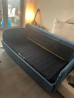 Unieke blauwe slaapbank, Ophalen, Gebruikt, Blauw, 140 cm