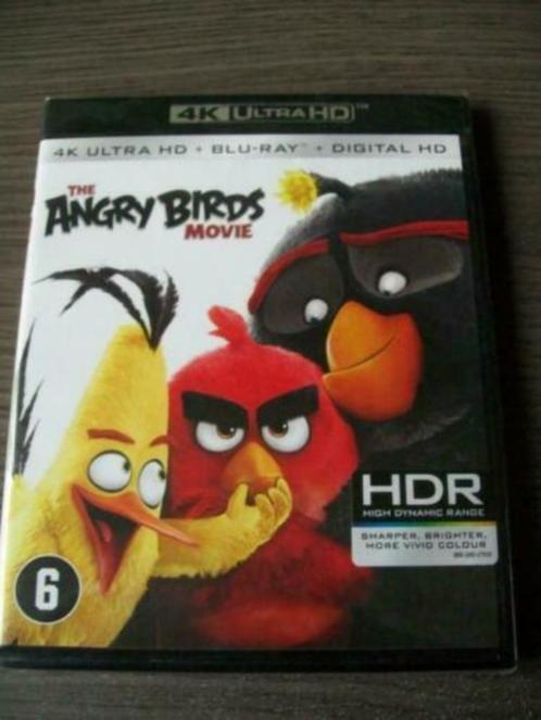 Blu-y-ray 4K Ultra HD THE ANGRY BIRDS MOVIE nieuw in seal, Cd's en Dvd's, Blu-ray, Nieuw in verpakking, Tekenfilms en Animatie