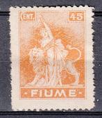 Fiume Postzegel Standbeeld van de vrijheid,  Uitgave 1919, Verzenden, Overige landen