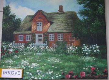 LANDLEVEN * DROOMHUIS EN PLEK! * Olieverf * beschikbaar voor biedingen