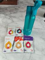 Air Up waterfles blauw met 5 pods, Ophalen of Verzenden