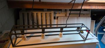 Industriële Eetkamerlamp - Stoer Design! beschikbaar voor biedingen
