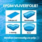 epdm vijverfolie zak op maat, Verzenden, Nieuw